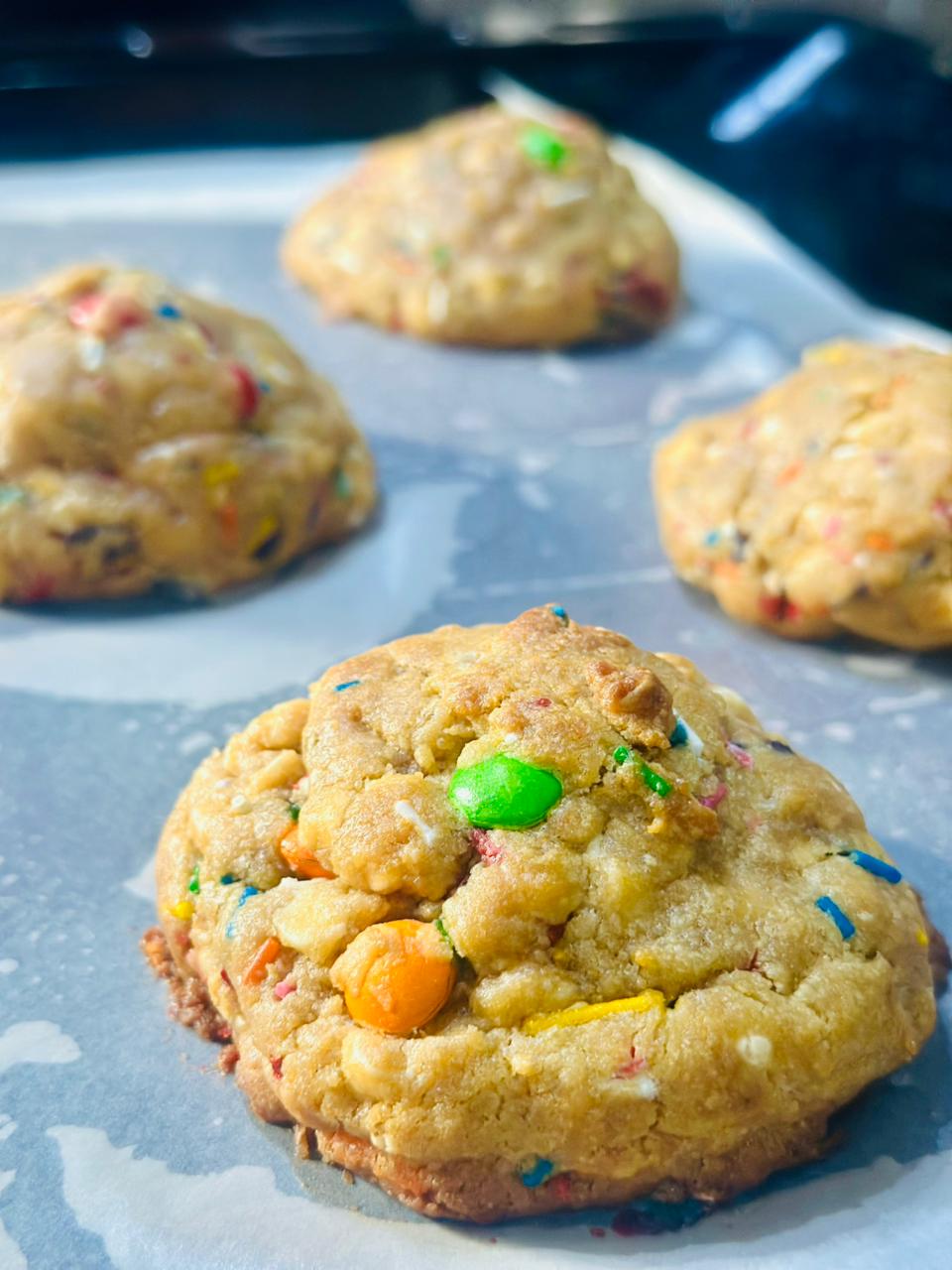 Birthday Caramel Cookies