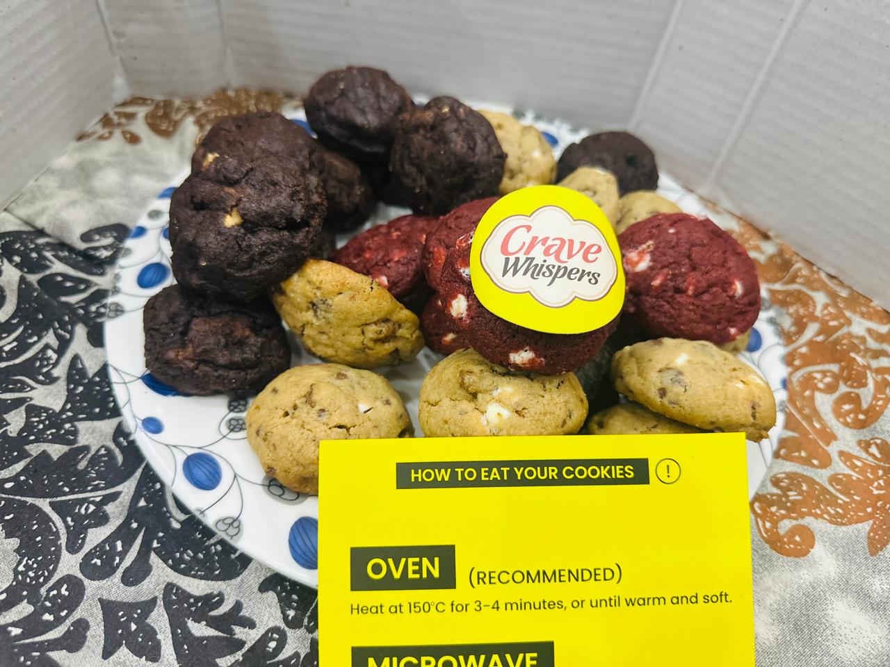 Gift Box of 6 Mini Cookies
