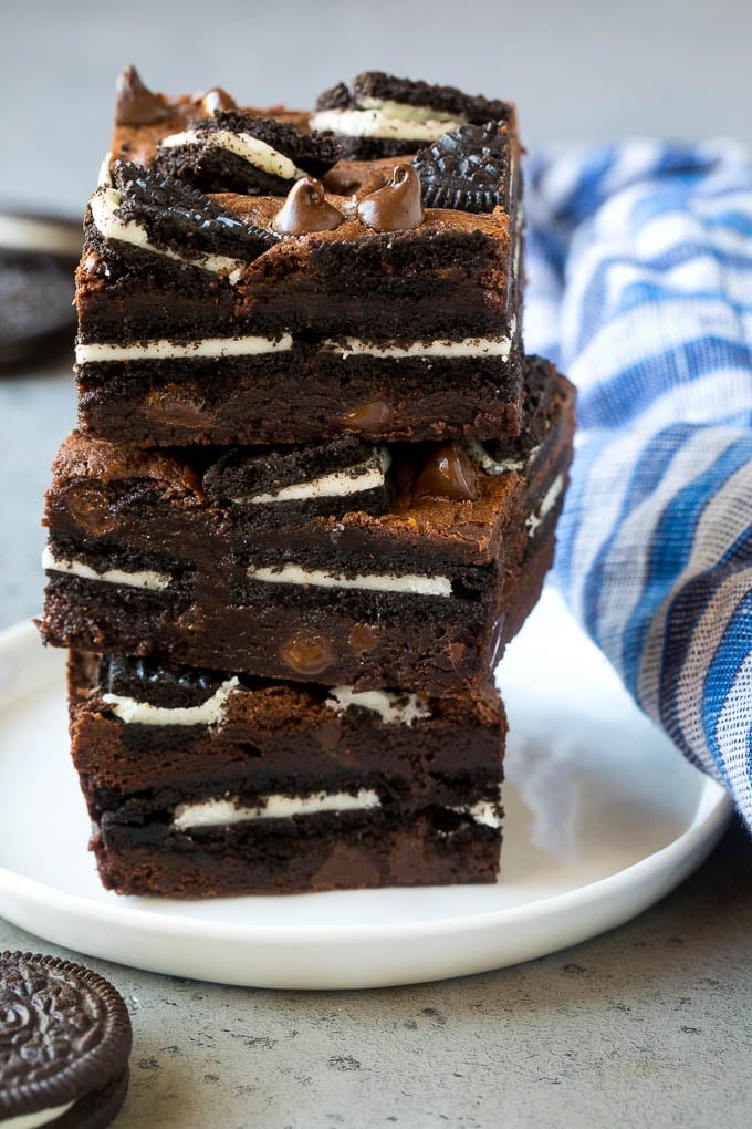 Oreo Fudgy Brownies