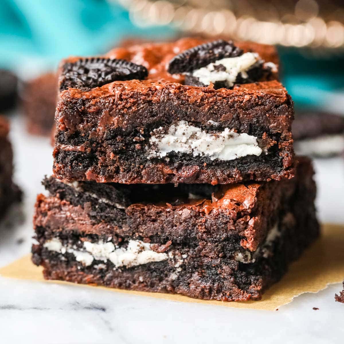 Oreo Fudgy Brownies
