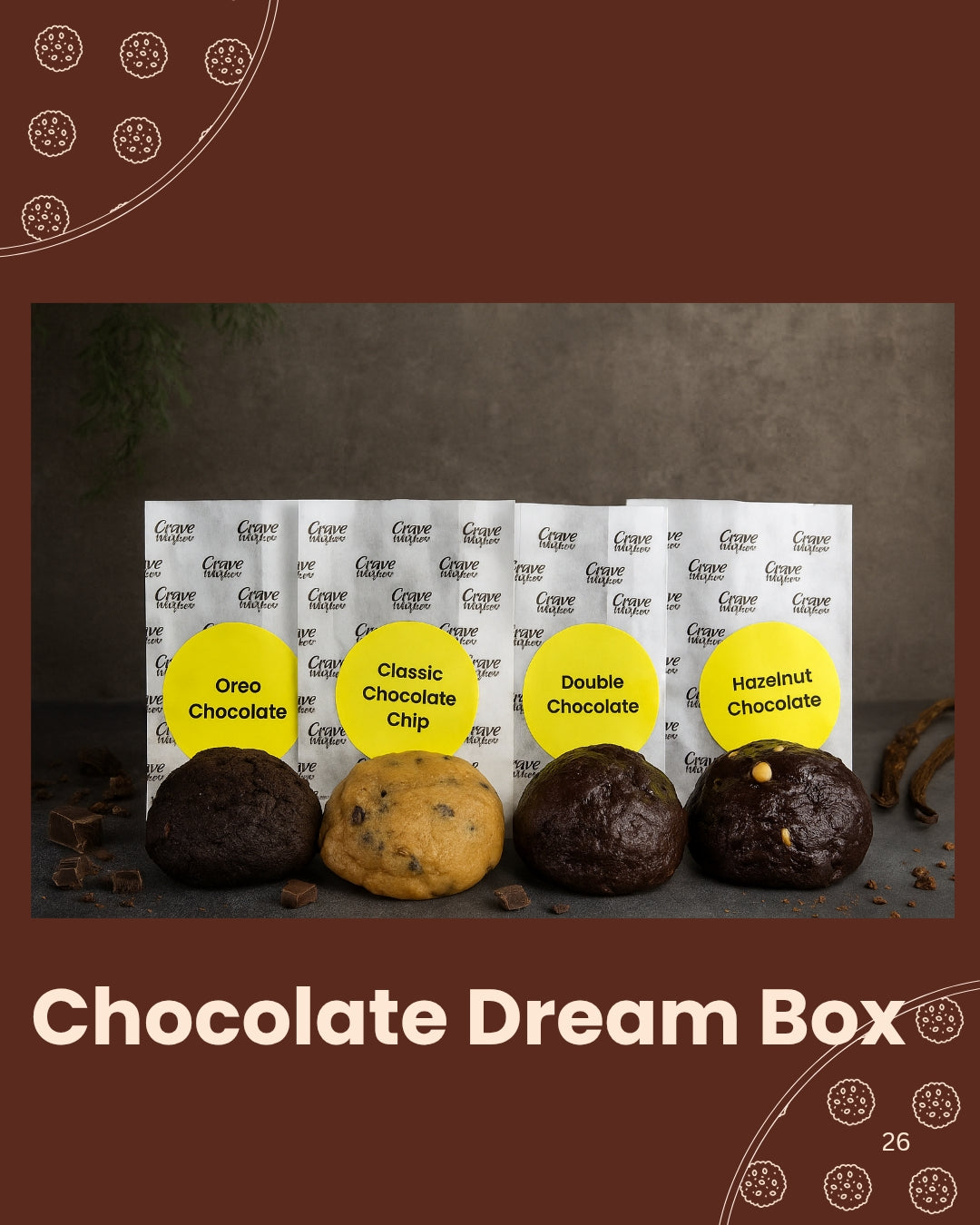 Chocolate Dream Box of 4