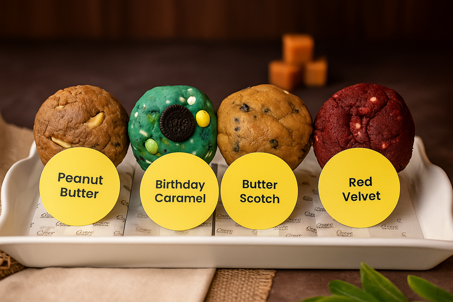 Assorted Cookies Box of 4
